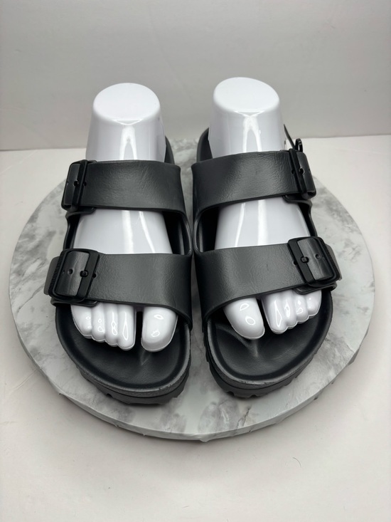 Eur 39- Birkenstock Arizona Essentials EVA Unisex Sandals - Black - Picture 2 of 6